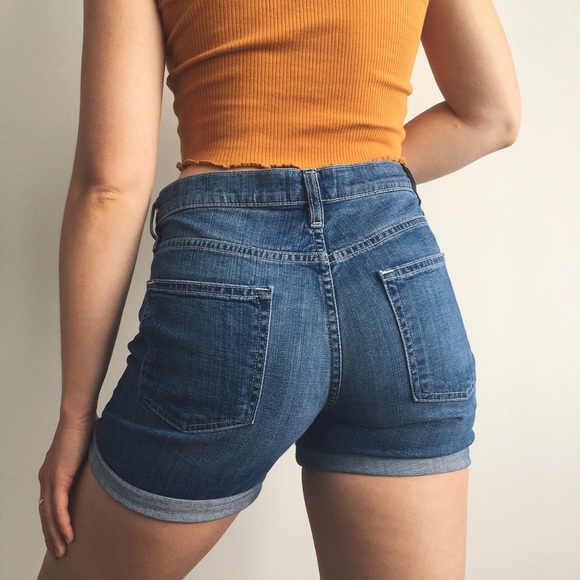 Vince Denim Denim Shorts - Picture 2 of 3